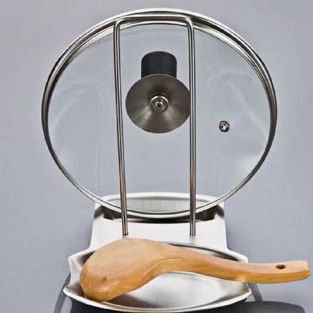 Stainless Steel Pot Lid Holder - Kitchen Appliances Storage review and price